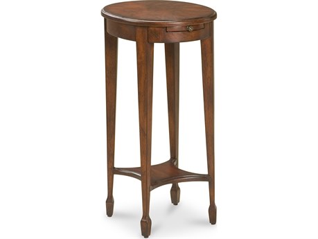 Butler Arielle Oval Wood Cherry End Table