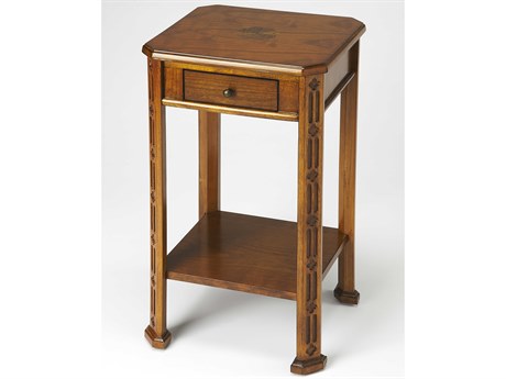 Butler Moyer Rectangular Wood Olive Ash End Table