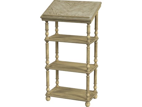 Butler Alden Antique Beige Library Stand/Podium