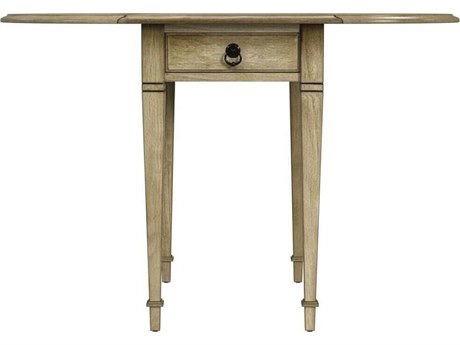 Butler Glenview Rectangular Wood Antique Beige End Table