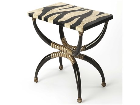 Butler Burundi Rectangular Stone Heritage End Table