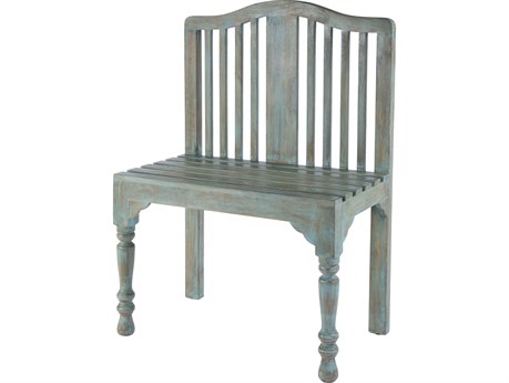 Butler Roseland Artifacts Blue Accent Bench