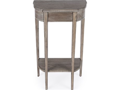 Butler Wendell Demilune Driftwood Console Table