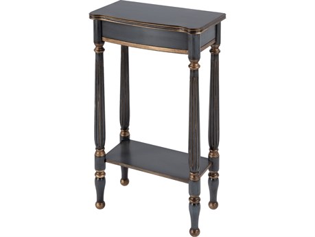 Butler Whitney Rectangular Wood Royal Pastel Blue Console Table