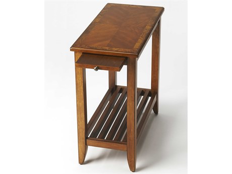 Butler Irvine Rectangular Wood Olive Ash End Table