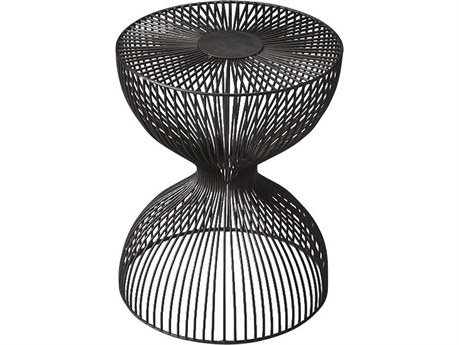 Butler Nicholas Round Metalworks End Table