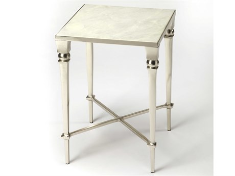 Butler Darrieux Square Marble Modern Expressions End Table