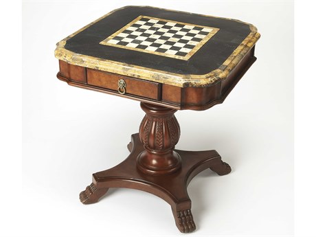 Butler Carlyle Brown Solid Wood Heritage Game Table