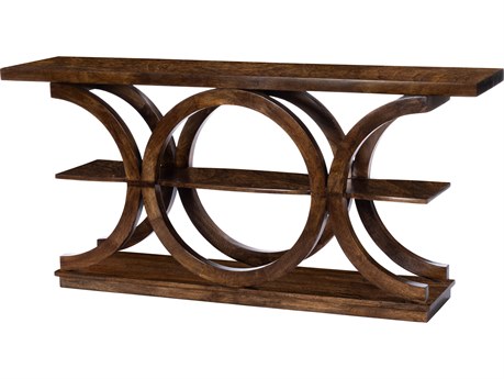 Butler Stowe Rectangular Wood Brown Console Table