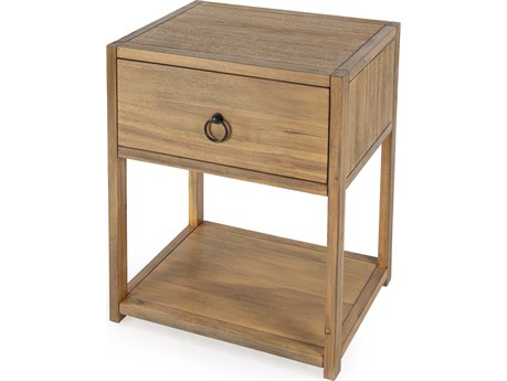 Butler Lark Square Wood Natural Mango End Table