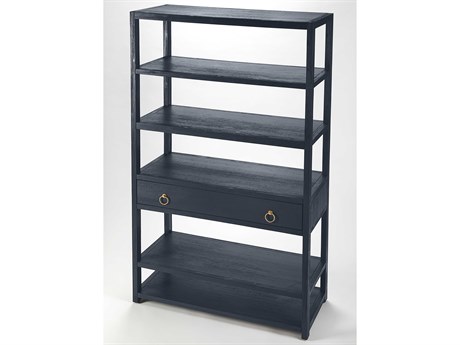 Butler Lark Navy Blue Bookcase
