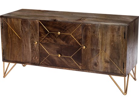 Butler Alda 75" Mango Wood TV Stand