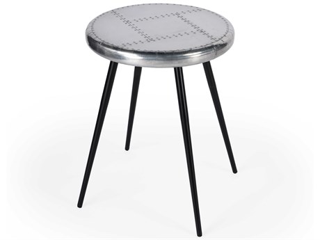 Butler Midway Round Metalworks End Table