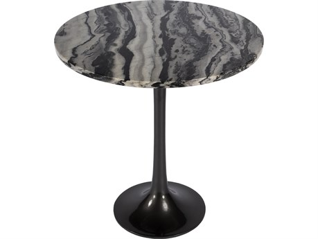 Butler Paxton Round Metal & Marble End Table