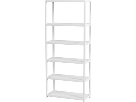 Butler Lark White Bookcase