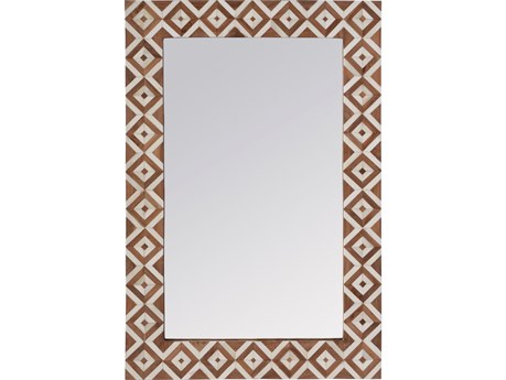 Butler Verona Brown Rectangular Wall Mirror