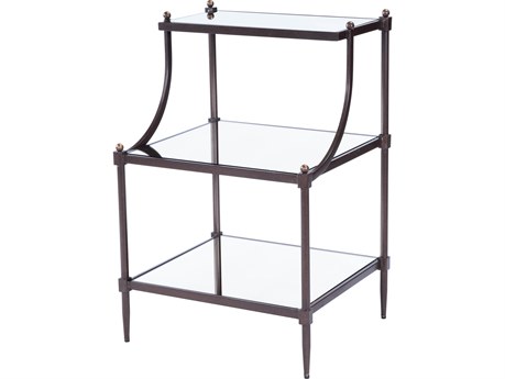 Butler Peninsula Rectangular Mirror Metalworks End Table