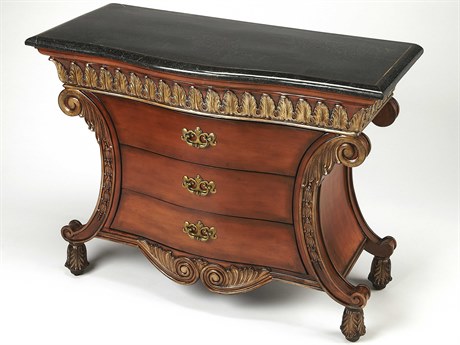 Butler Valenti Connoisseur's Brown Solid Wood Accent Chest