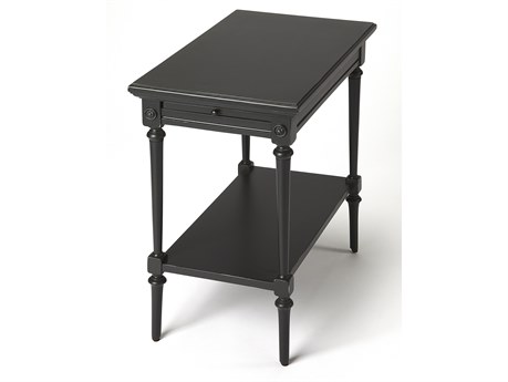 Butler Easterbrook Rectangular Wood Black End Table