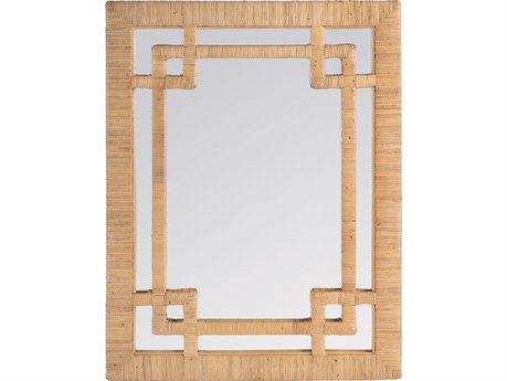Butler Hana Natural Rattan Rectangular Wall Mirror