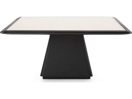 Villa & House Square Glass Espresso Coffee Table