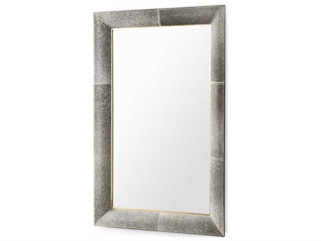 Villa & House Andre Gray Rectangular Wall Mirror