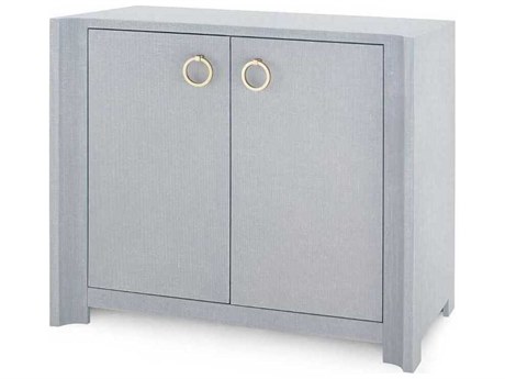 Villa & House Washed Winter Gray Brown Accent Chest