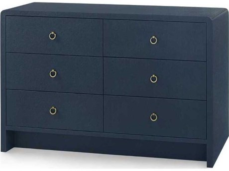 Villa & House Bryant Linen Extra Large 6-Drawers Double Dresser