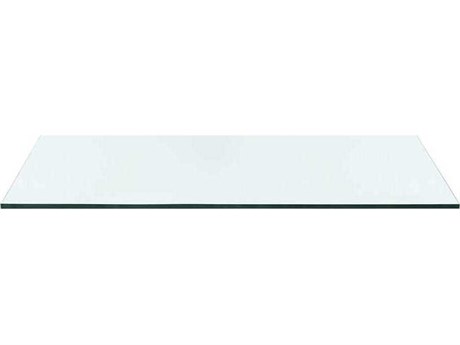 Villa & House Bryant Linen Extra Large 6-Drawer Glass Top