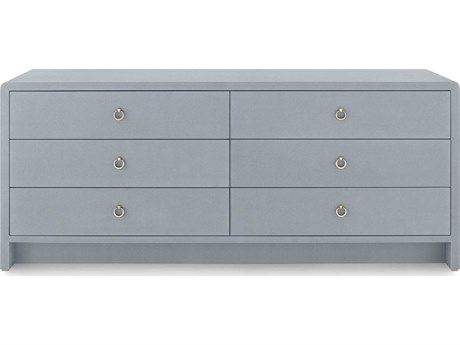 Villa & House Bryant Linen Extra Large 6-Drawers Double Dresser