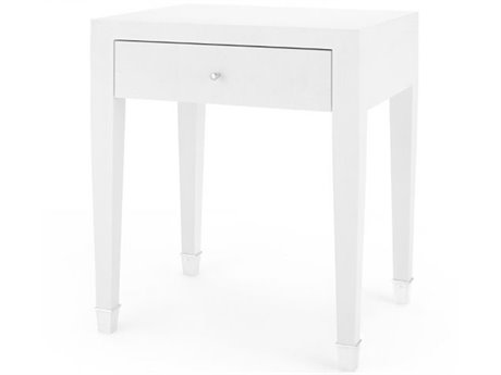 Villa & House Rectangular Wood Cream End Table