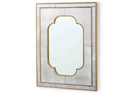 Villa & House Cassia Antique Rectangular Wall Mirror