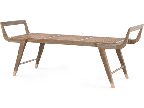 Villa & House Delon Driftwood Brown Accent Bench