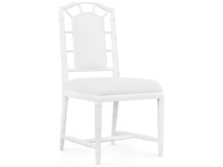 Villa & House Delia White Fabric Accent Chair