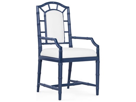 Villa & House Delia Blue Fabric Accent Chair