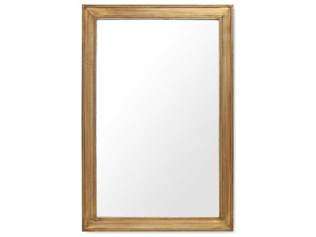 Villa & House Ellen Antique Brass Rectangular Wall Mirror
