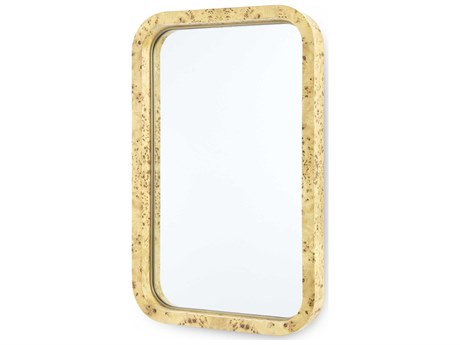 Villa & House Emil Burl Rectangular Wall Mirror