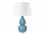 Villa & House Emilia Light Blue 1-Light Buffet Lamp (Lamp Only)  BUNEML800108