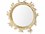 Bungalow 5 Ganymede Silver 15'' Wide Round Wall Mirror  BUNGNY670807