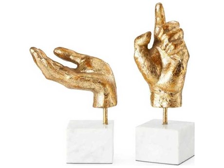 Villa & House Hands Statue Set of 2