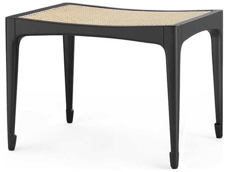 Villa & House Flat Black Brown Accent Stool