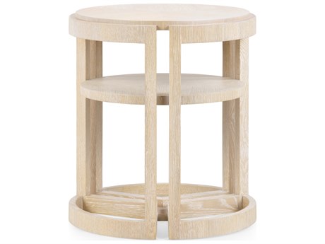 Villa & House Mateo Round Wood End Table
