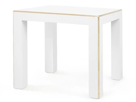 Villa & House Melissa Rectangular Wood End Table