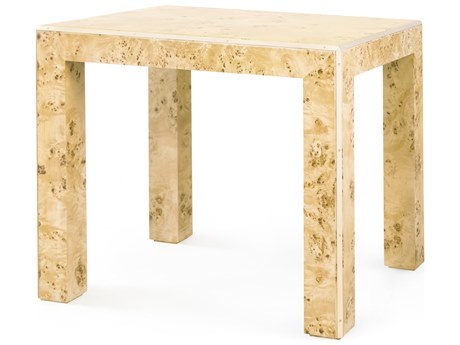 Villa & House Melissa Rectangular Wood End Table