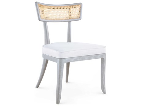 Villa & House Gray Upholstered Side Dining Chair