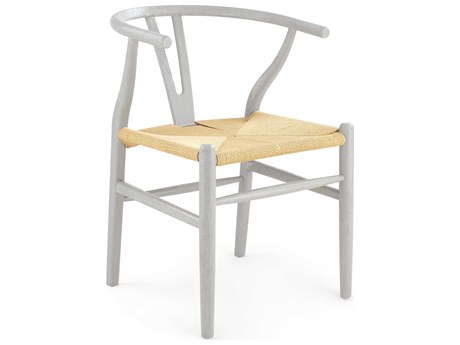 Villa & House Oak Wood Brown Arm Dining Chair
