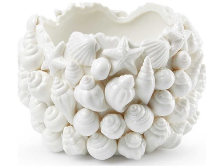 Villa & House Sanibel Blanc De Chine White Vase
