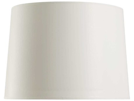 Villa & House Parchment 17-inch with Nickel Shade
