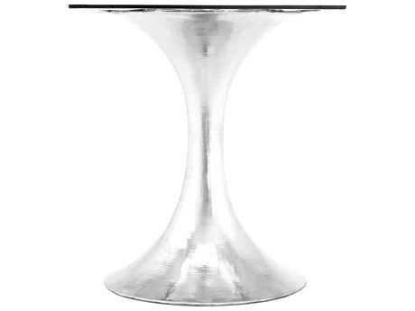Villa & House Stockholm Nickel 21" Dining Table Base (Pairs with 52" & 60" Top, Sold Separately)