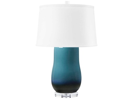 Villa & House Savannah Dusky Ocean Blue Buffet Lamp